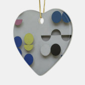 Relief rechthoekig door Sophie Taeuber-Arp Keramisch Ornament (Links)