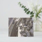 Relief sculpture op Arc de Triomphe in Parijs; Briefkaart (Staand voorkant)