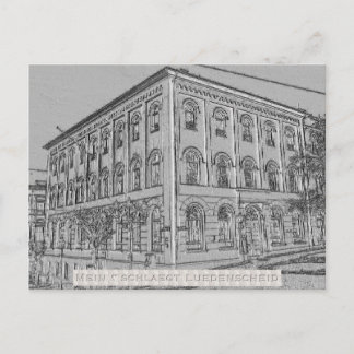 Reliefkarte "Altes Rathaus" von Lüdenscheid Briefkaart