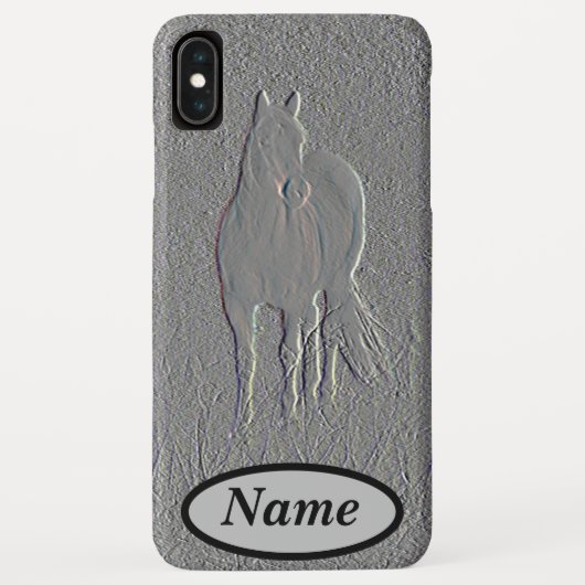 reliëfpaard Case-Mate iPhone case (Achterkant)
