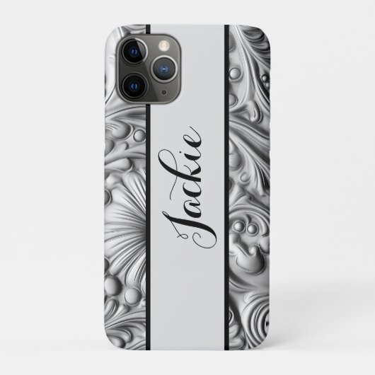 Reliëfprint  Case-Mate iPhone Hoesje (Achterkant)