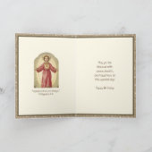 Relieuze verjaardag Heilig Hart van Jezus Kaart (Binnen)