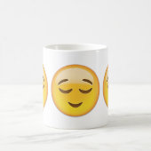 Relieved Face Emoji Koffiemok (Center)