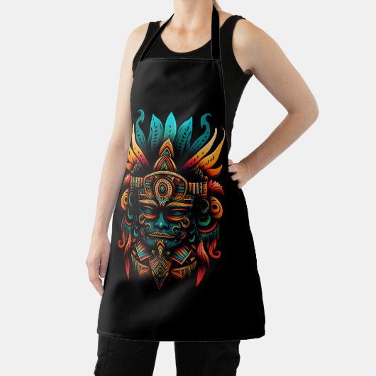 Religie Azteekse God Tlaloc Maya Mythologie Godhei Schort (Insitu)