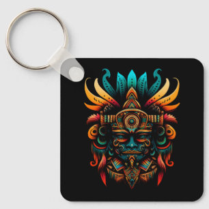 Religie Azteekse God Tlaloc Maya Mythologie Godhei Sleutelhanger