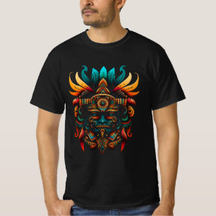 Religie Azteekse God Tlaloc Maya Mythologie Godhei T-shirt
