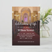 Religie begrafenis | Viering van het leven Kaart (Staand voorkant)