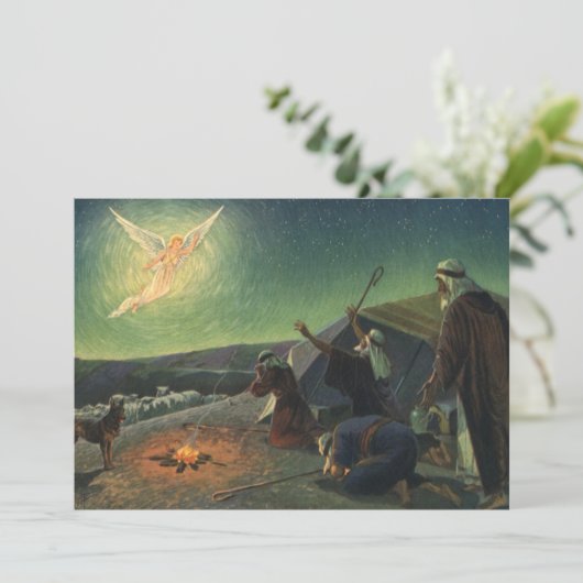  religie, bekendmaking aan de herders (Staand voorkant)