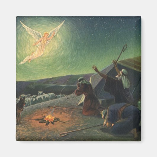  religie, bekendmaking aan de herders magneet (Voorkant)