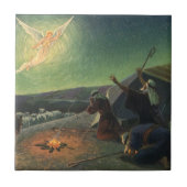  religie, bekendmaking aan de herders tegeltje (Voorkant)