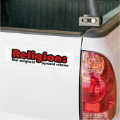 Religie Bumpersticker (Op Truck)