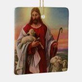  religie, Christus de kuddekudde Keramisch Ornament (Rechts)