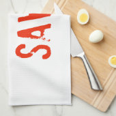 Religie dat ik gered ben theedoek (Quarter Fold)