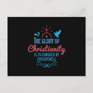 Religie - De glorie van het christendom is om te v Briefkaart
