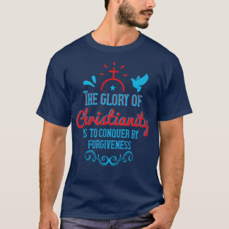 Religie De glorie van het christendom is te verove T-shirt