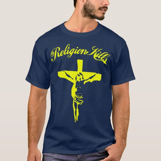 Religie doodt t-shirt (Voorkant)