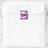 Religie en liefde stickers (Tas)