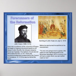 Religie, geschiedenis, voorouders van de reformati poster