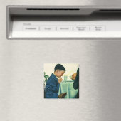  religie, Gezegde-peuter op Thanksgiving Magneet (Insitu (Vaatwasser))