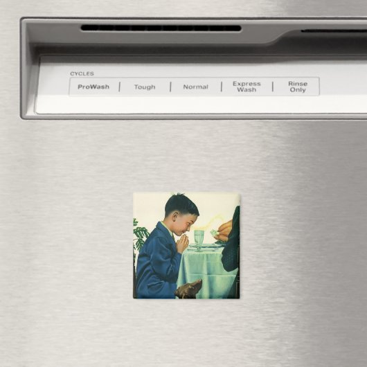  religie, Gezegde-peuter op Thanksgiving Magneet (Insitu (Vaatwasser))