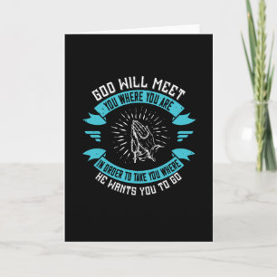 Religie - God is het meest verheven in ons Kaart