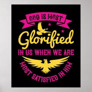 Religie - God is het meest verheven in ons Poster
