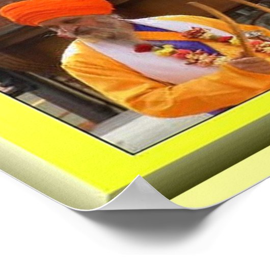 Religie, Guru Nanak Poster (Hoek)