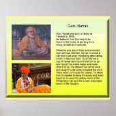 Religie, Guru Nanak Poster (Voorkant)