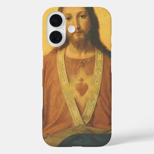  religie, heilig hart van Jezus Christus Case-Mate iPhone Case (Achterkant)