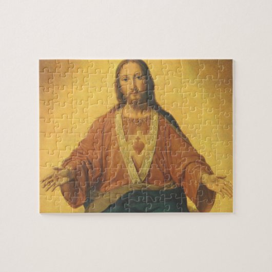  religie, heilig hart van Jezus Christus Legpuzzel (Horizontaal)