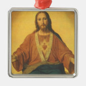  religie, heilig hart van Jezus Christus Metalen Ornament (Voorkant)
