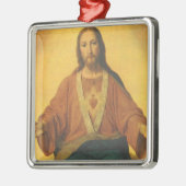  religie, heilig hart van Jezus Christus Metalen Ornament (Links)