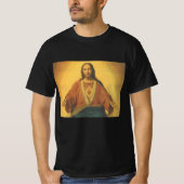 religie, heilig hart van Jezus Christus T-shirt (Voorkant)
