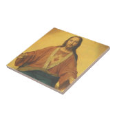  religie, heilig hart van Jezus Christus Tegeltje (Zijkant)