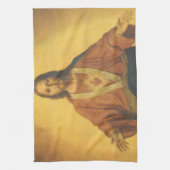 religie, heilig hart van Jezus Christus Theedoek (Verticaal)