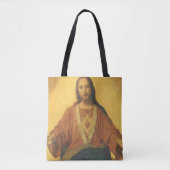  religie, heilig hart van Jezus Christus Tote Bag (Voorkant)
