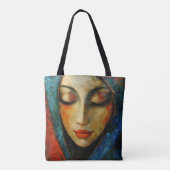 Religie Heilige Maria Tote Bag (Achterkant)