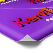 Religie, hindoe-namen van goden poster (Hoek)