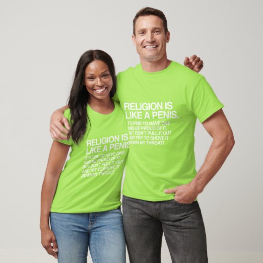 RELIGIE IS ALS T-SHIRT (Unisex)
