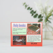 Religie, islam, Heilige Boeken Briefkaart (Staand voorkant)
