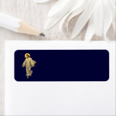  religie, Jezus Christus loopt op water Etiket (Insitu)