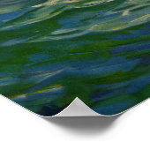  religie, Jezus Christus loopt op water Poster (Hoek)