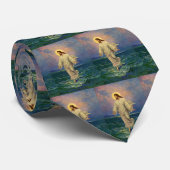  religie, Jezus Christus loopt op water Stropdas (Opgerold)