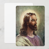 religie, Jezus Christus portret met Halo (Voorkant / Achterkant)