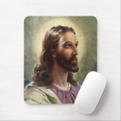  religie, Jezus Christus portret met Halo Muismat (Met muis)