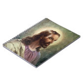  religie, Jezus Christus portret met Halo Notitieboek (Linkerzijde)