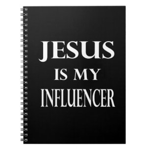Religie - Jezus Is Mijn Influencer Notitieboek