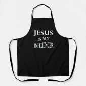 Religie - Jezus Is Mijn Influencer Schort (Voorkant)
