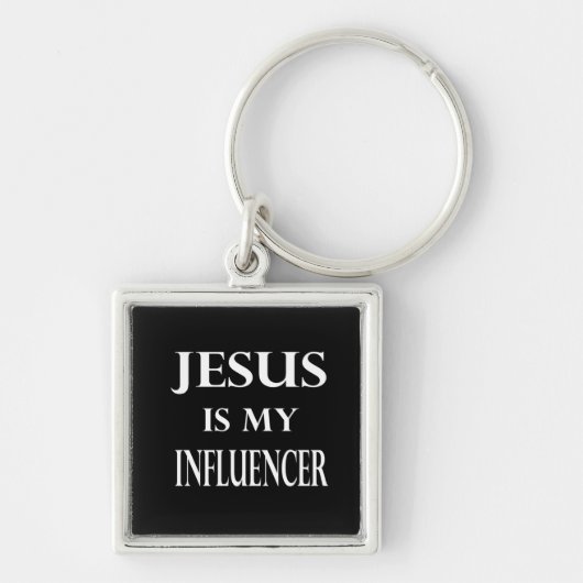 Religie - Jezus Is Mijn Invloed Sleutelhanger (Voorkant)