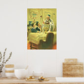  religie, jodendom, de Menorah verlicht Poster (Keuken)